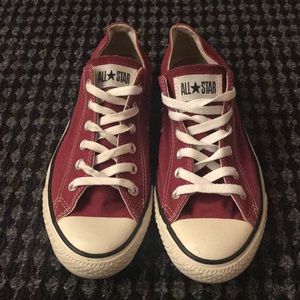 Maroon Converse